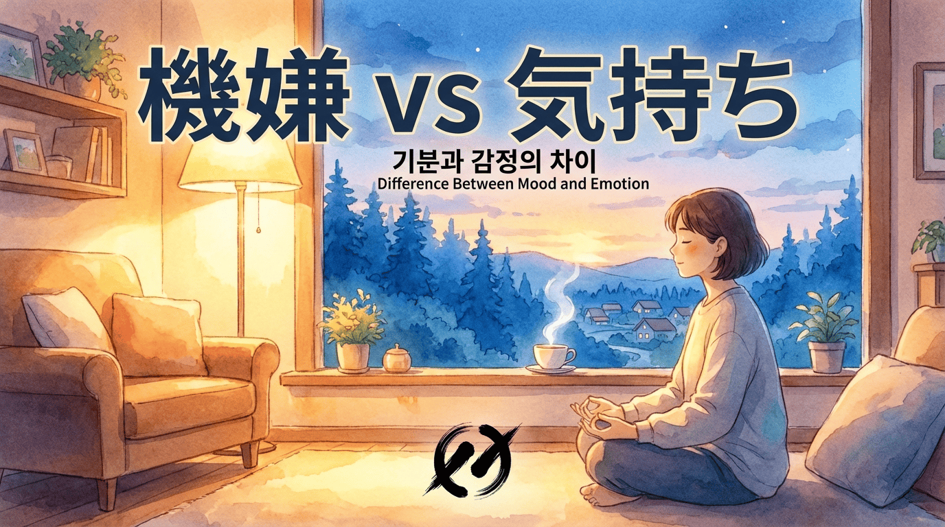 실수하기 쉬운 일본어: 언제 機嫌을 쓰고 언제 気持ち를 써야 할까?