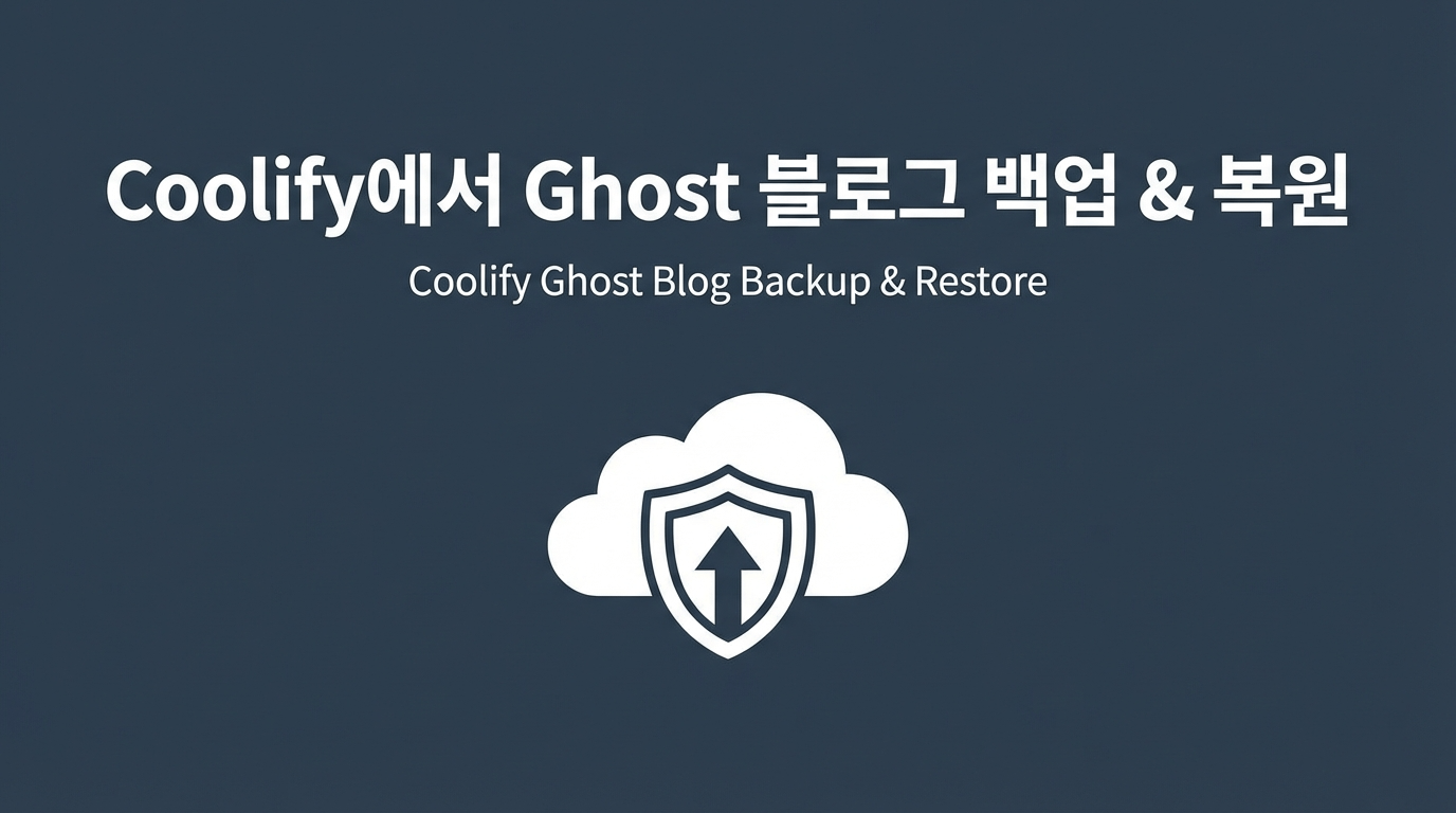 Ghost 블로그 보안 패치 및 MySQL 8.0 마이그레이션 가이드 (Coolify)