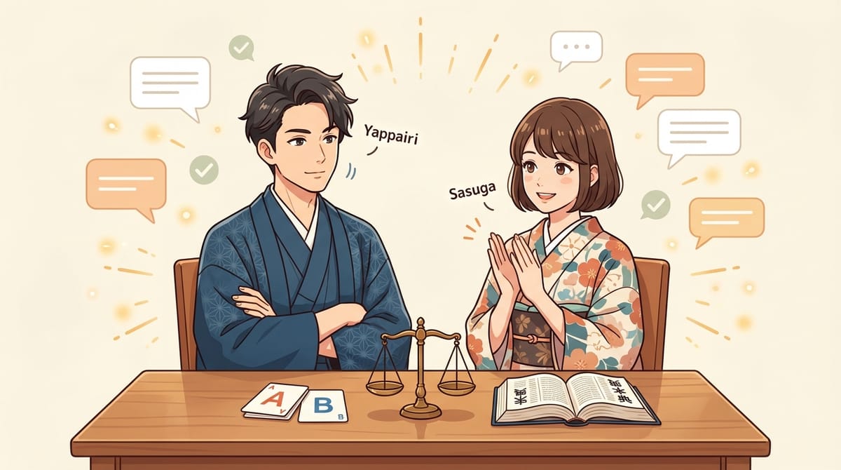 일본어 '역시' 완벽 구분: やっぱり vs さすが 차이점 5가지