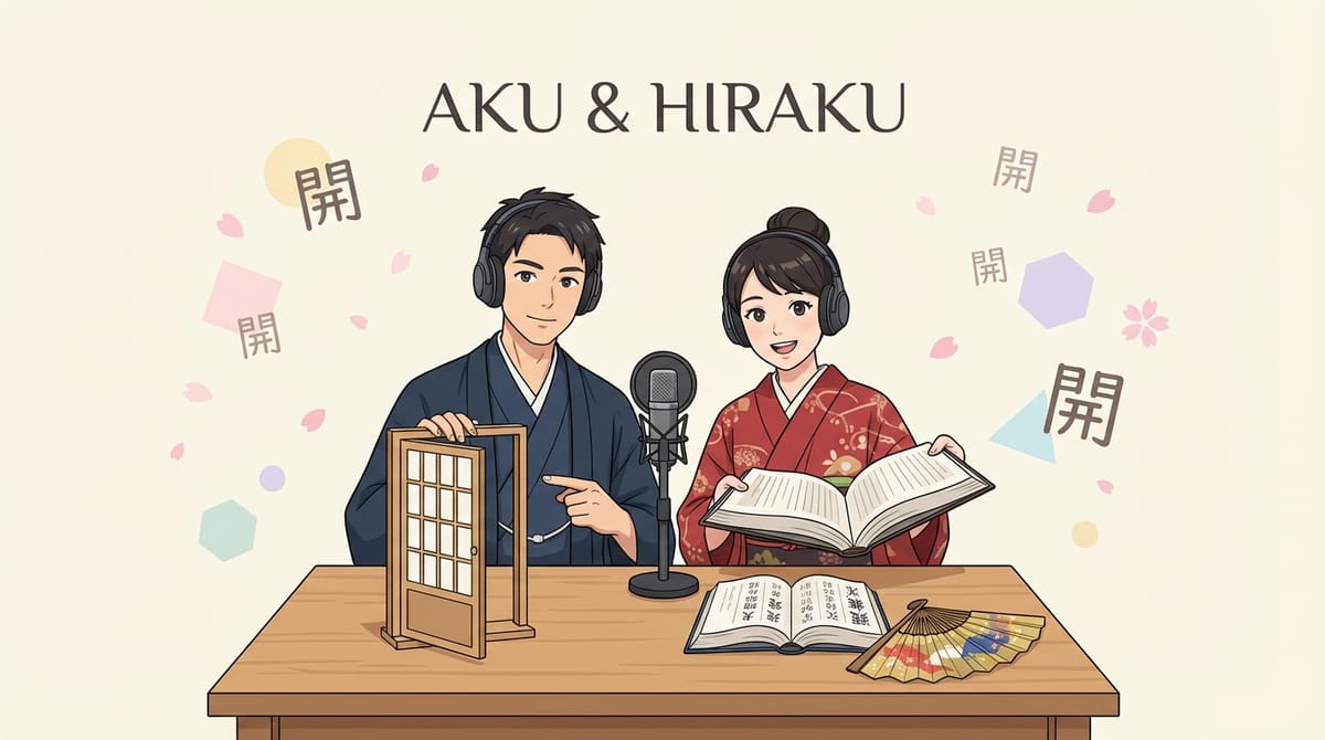 開く(あく) vs 開く(ひらく) 차이점, 5분 만에 완벽 정리 (あける와 비교)