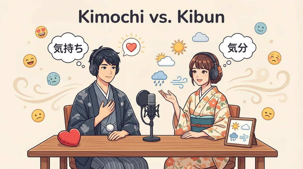 気持ち는 '마음', 気分은 '무드'? 상황별 감정 표현 총정리