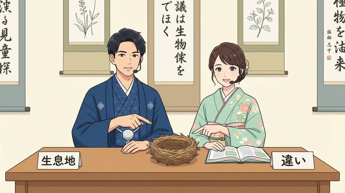 棲息 vs 生息 차이, 일본어 '서식' 완벽 정리 (중급자 필독)