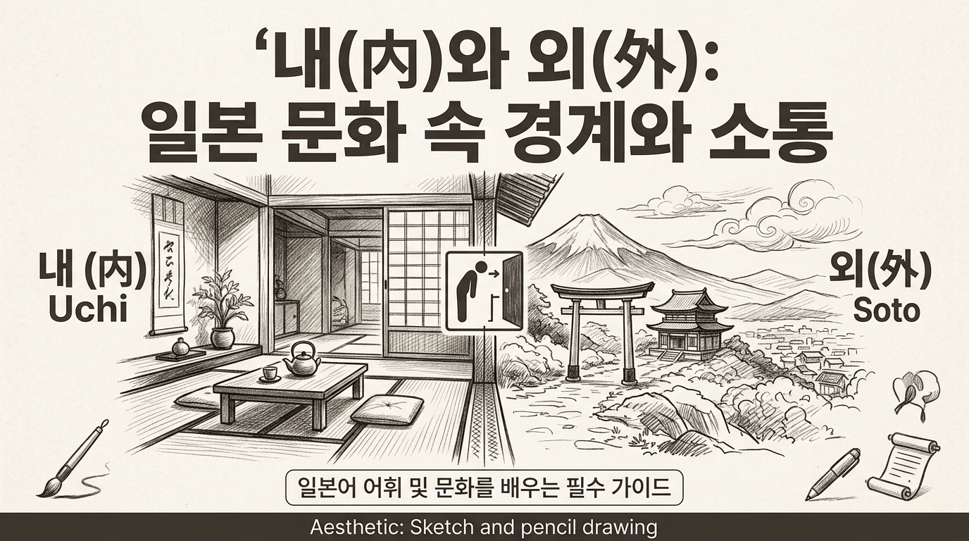 일본어 内(うち)와 外(そと) 차이: '우리'를 구분하는 우치소토 문화