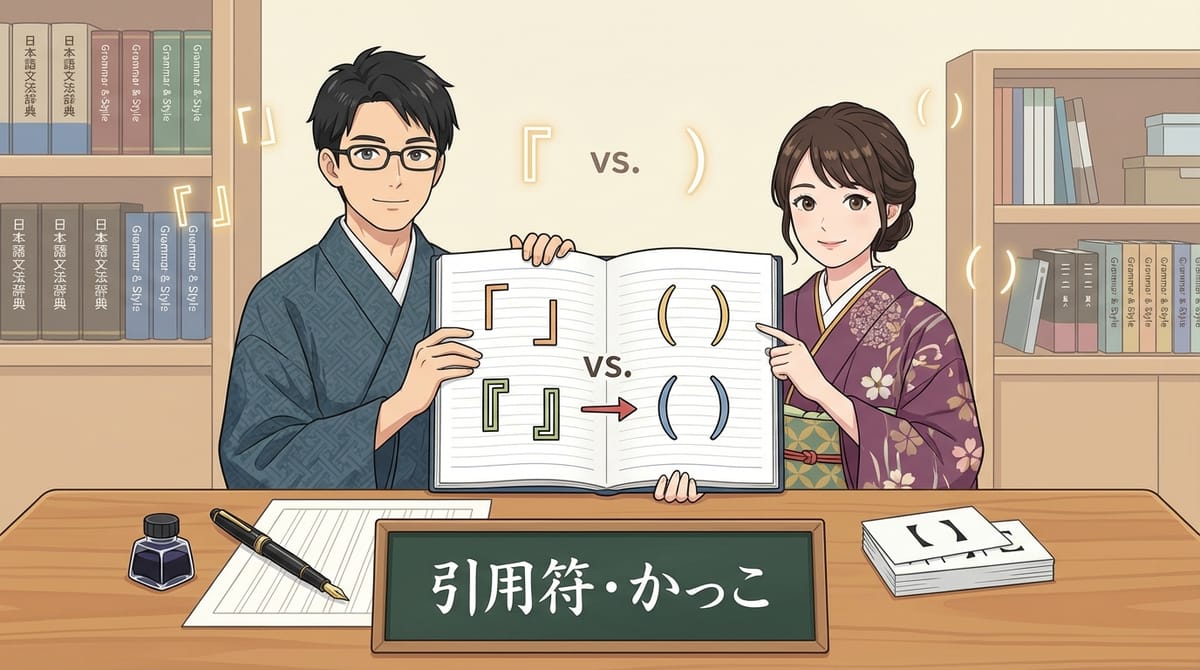일본어 인용부호 「」『』(카기칵코) 사용법 및 차이점 | 책, 영화 제목 표기법 완벽 정리