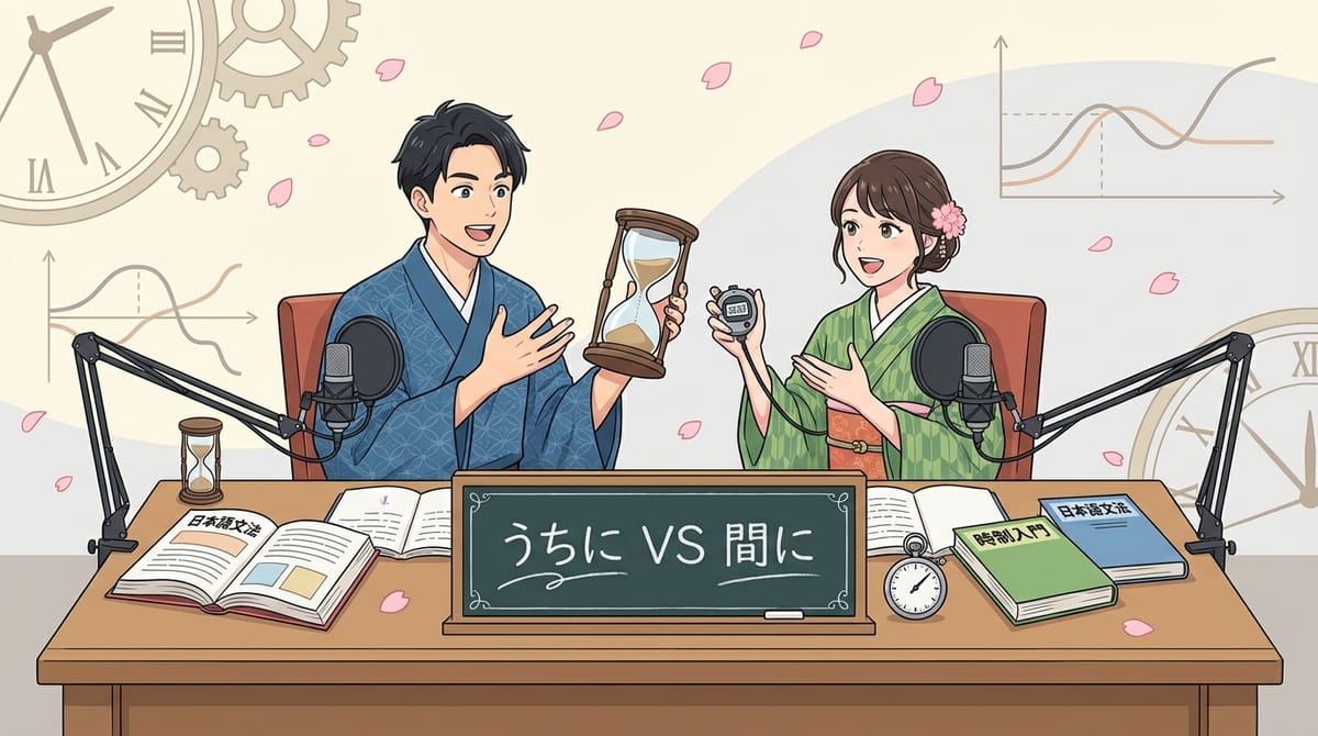 うちに 間に 차이: 일본어 '하는 동안에' 뉘앙스 완벽 분석 (예문 포함)