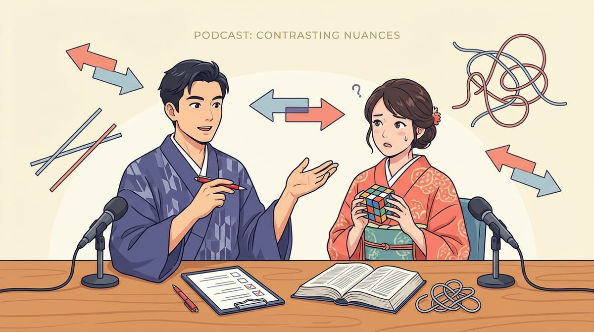 厳しい vs 難しい 차이: '어렵다'의 두 얼굴 완벽 가이드