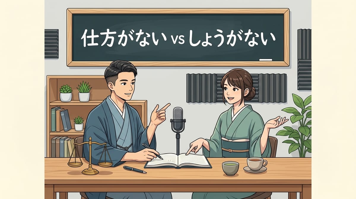 仕方がない vs しょうがない: 비즈니스 일본어 실수 줄이는 법