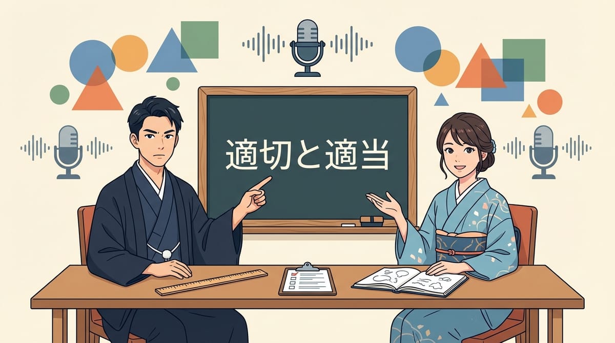 適切 vs 適当, 비즈니스 일본어 최대 함정 완벽 분석