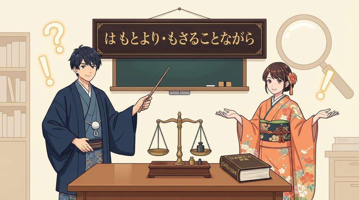 「〜はもとより」와 「〜もさることながら」의 미묘한 뉘앙스 차이 완벽 분석