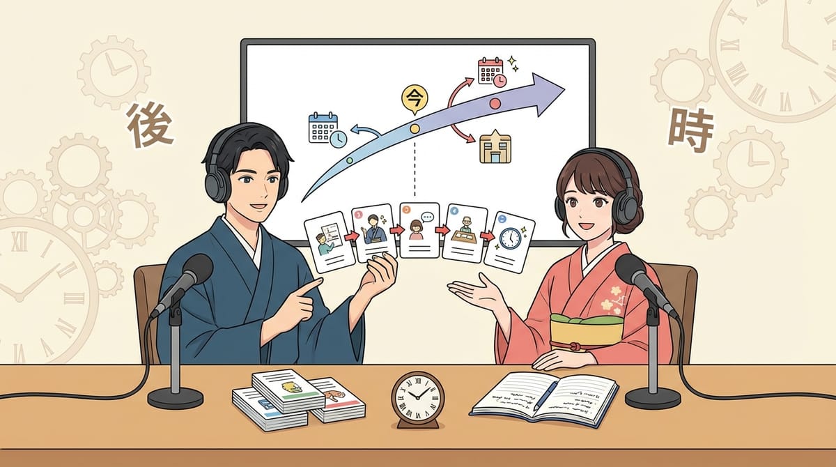 "나중에 봐"는 어느 쪽? 헷갈리는 일본어 '後' 표현 6선 상황별 가이드