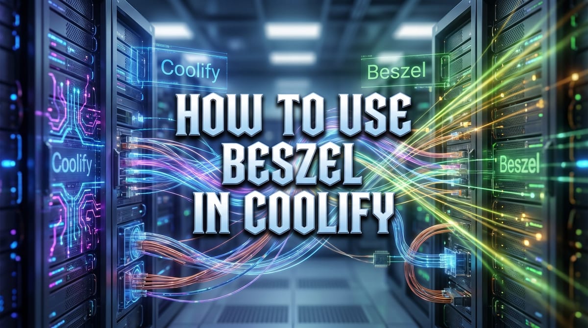 How to use Beszel in coolify