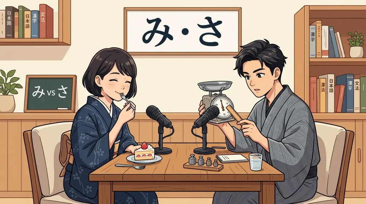 「〜み」 vs 「〜さ」어떻게 다를까? 일본어 접미사 뉘앙스 차이를 예문으로 완전 정리