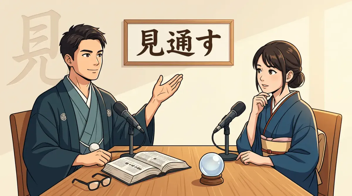 「見込み」 vs 「見通す」 vs 「盛り込む」 차이 완전 정리 — 예문으로 이해