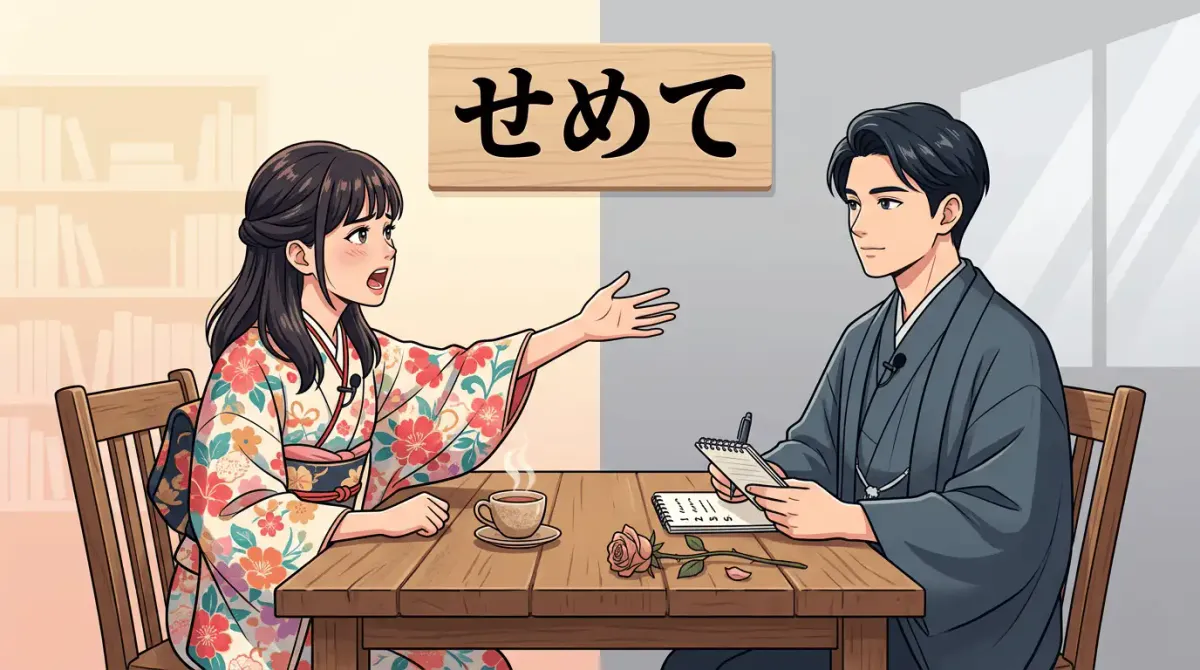 「せめて」  vs  「少なくとも」차이와 사용 구분 — 둘 다 "적어도"인데 왜 다를까요?