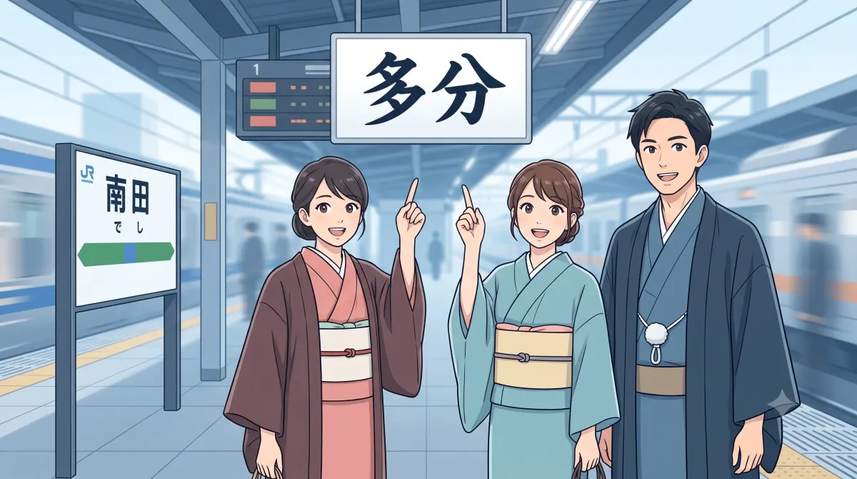 おそらく・もしかしたら・ひょっとしたら・どうやら 차이, 어떻게 구분하나요?
