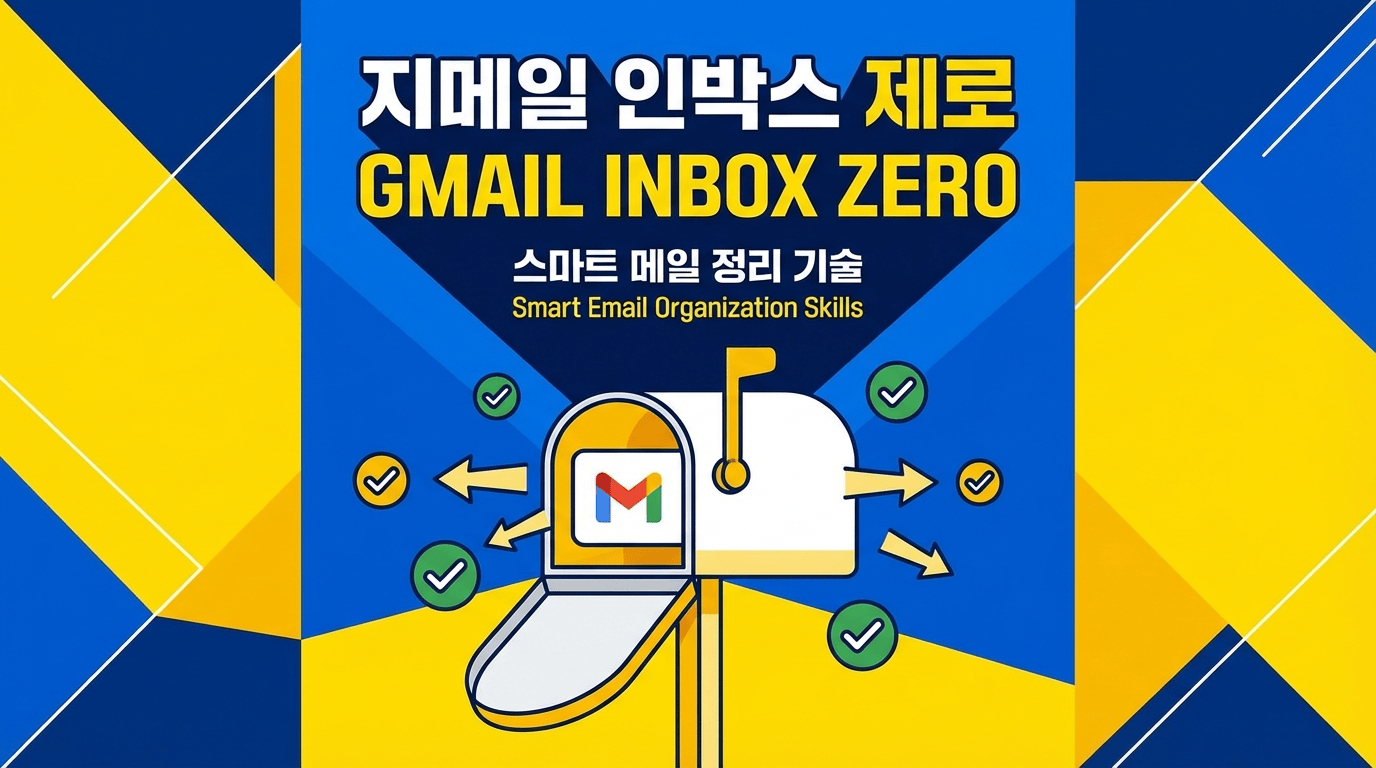 지메일(Gmail)의 숨겨진 무기: '플러스 주소'로 인박스 제로(Inbox Zero) 달성하기