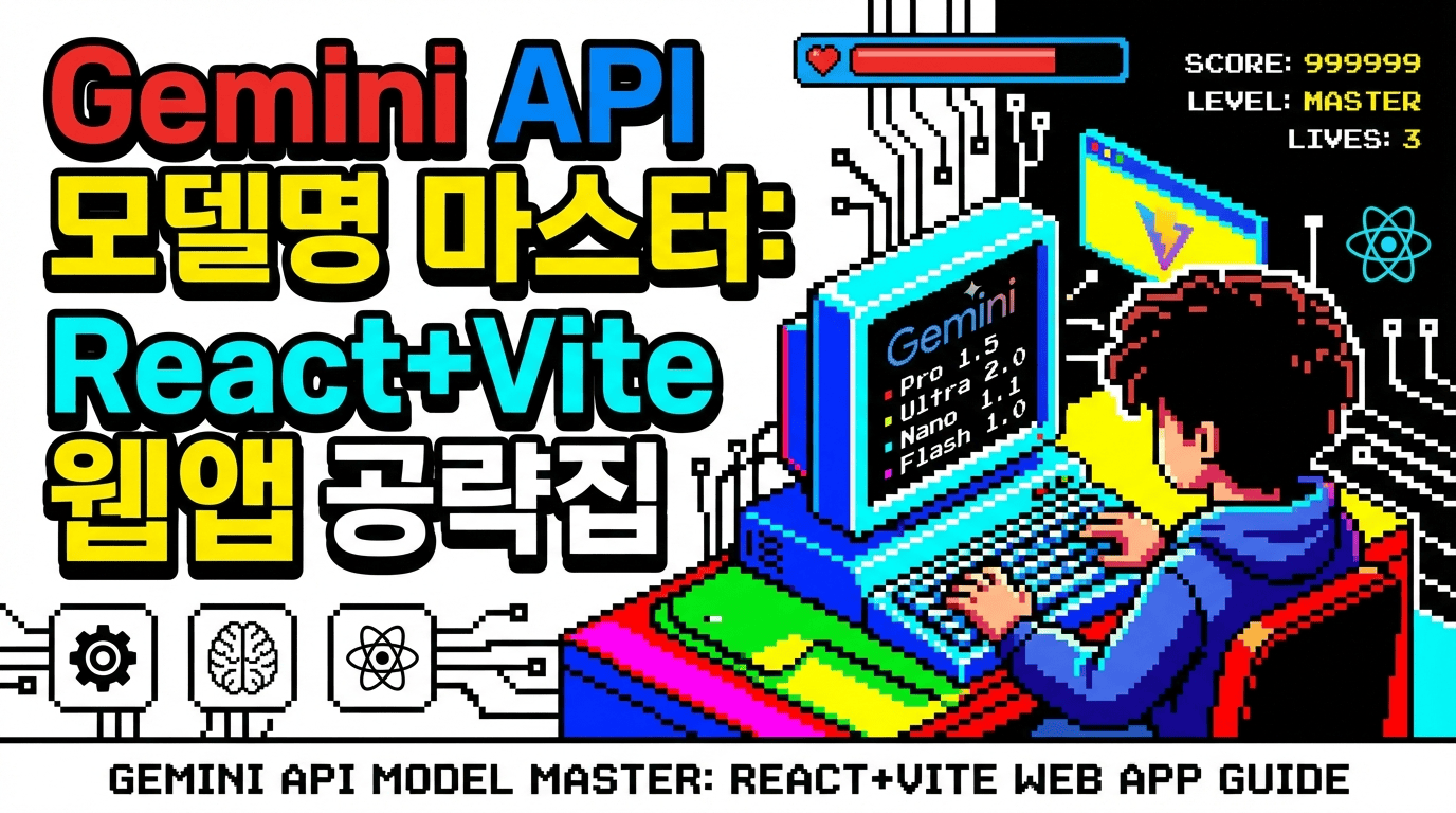 Gemini API 모델명 헷갈릴 땐? 직접 조회하는 ‘모델 체커’ 웹앱 만들기 (React + Vite)
