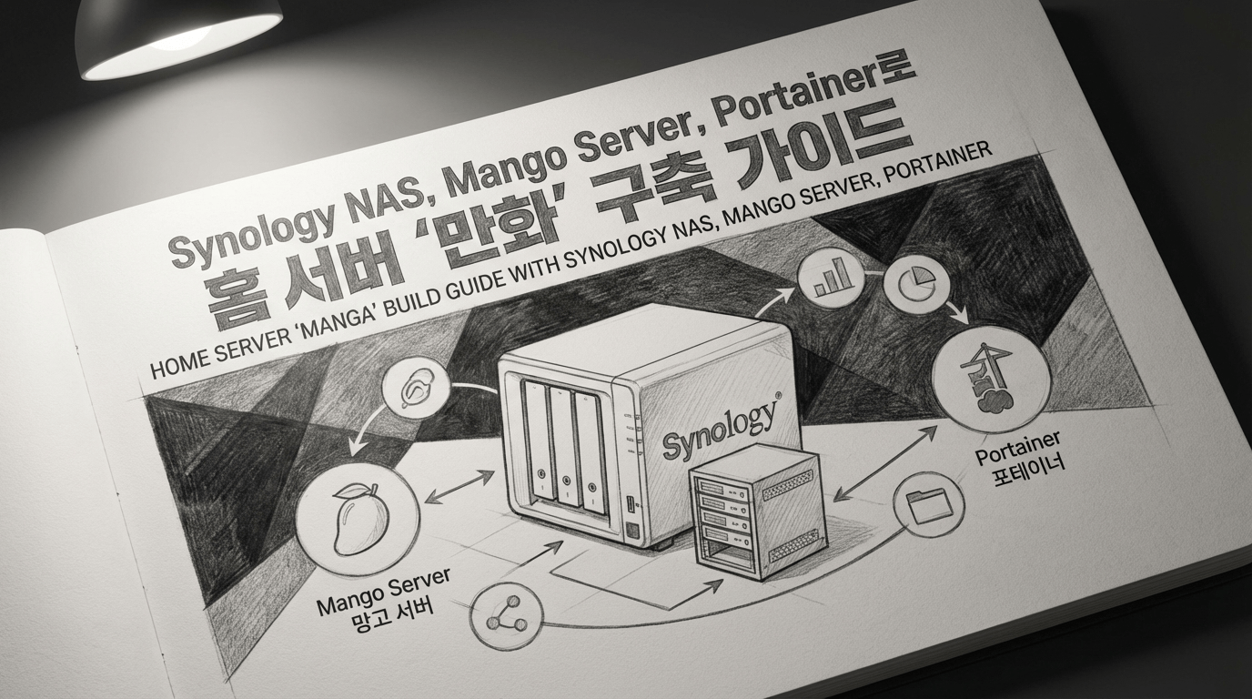 시놀로지 NAS에 나만의 만화 서버 'Mango' 구축하기: Portainer Stack 완벽 가이드