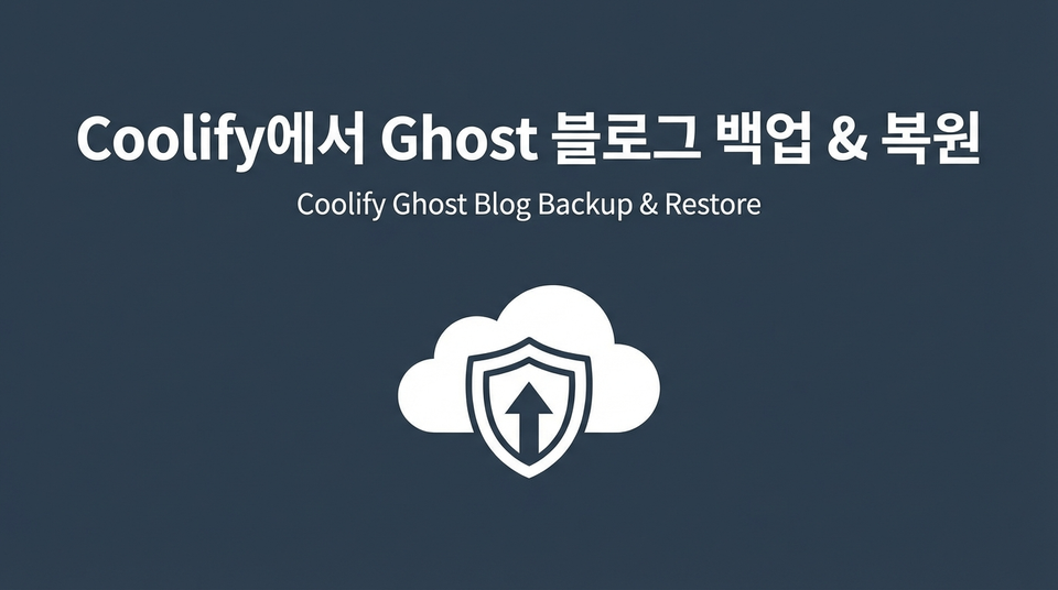 Ghost 블로그 보안 패치 및 MySQL 8.0 마이그레이션 가이드 (Coolify)