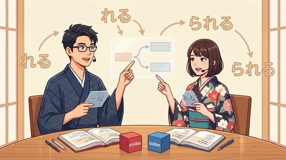 일본어 실력이 바뀌는 한 끗: れる·られる 수동형의 올바른 활용 가이드