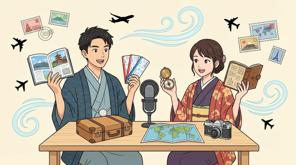 일본어 旅와 旅行 차이: '여행' 뉘앙스 완벽 정리 (예문 포함)