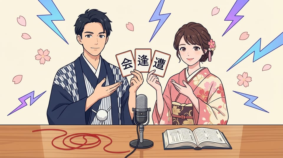 会う 逢う 遭う 차이: 일본어 '만나다' 뉘앙스 완벽 정리