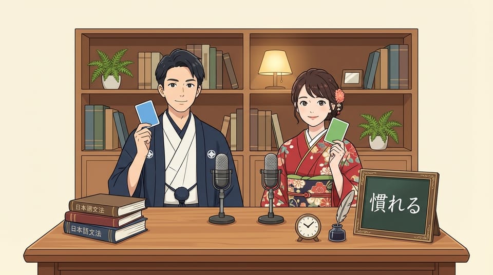 慣れるには vs 慣れるまでに: 5분 만에 끝내는 뉘앙스 차이