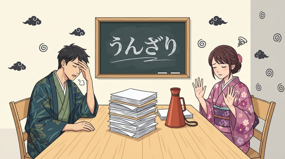 こりごり くどい うんざり しつこい 차이: 헷갈리는 4가지 뉘앙스 완벽 정리
