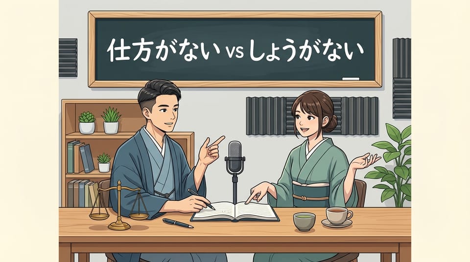 仕方がない vs しょうがない: 비즈니스 일본어 실수 줄이는 법