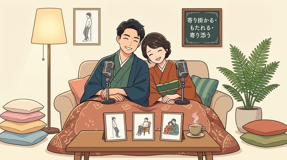 寄り掛かる,もたれる,寄り添う 차이: '기대다' 뉘앙스 완벽 정리