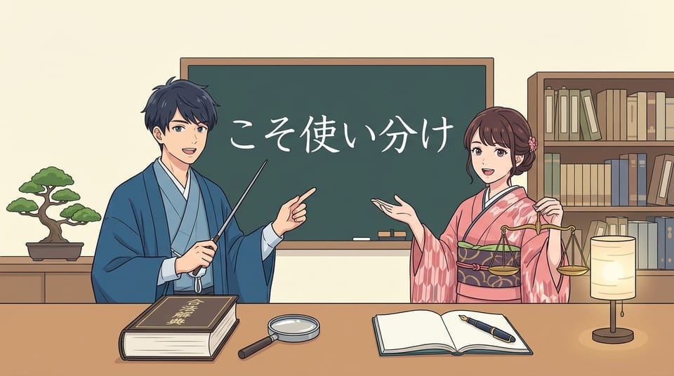 일본어 こそ 문법 4가지: 뉘앙스 차이 완벽 정복 (~てこそ, こそあれ)