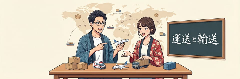 搬送, 運送, 輸送, 移送 차이점: 일본어 '옮기다' 4가지 동사 완벽 분석