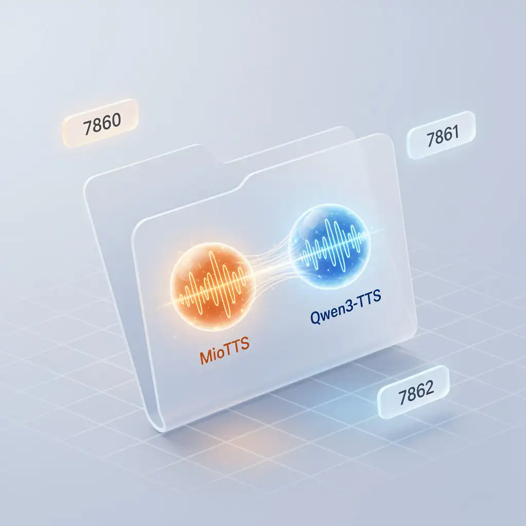 로컬 TTS 통합 패키지: MioTTS + Qwen3-TTS 한 폴더에서 동시 운용하기