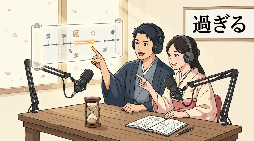 「経つ」  「経る」  「過ぎる」 차이 완전 정리 — 예문으로 익히는 일본어 시간 표현