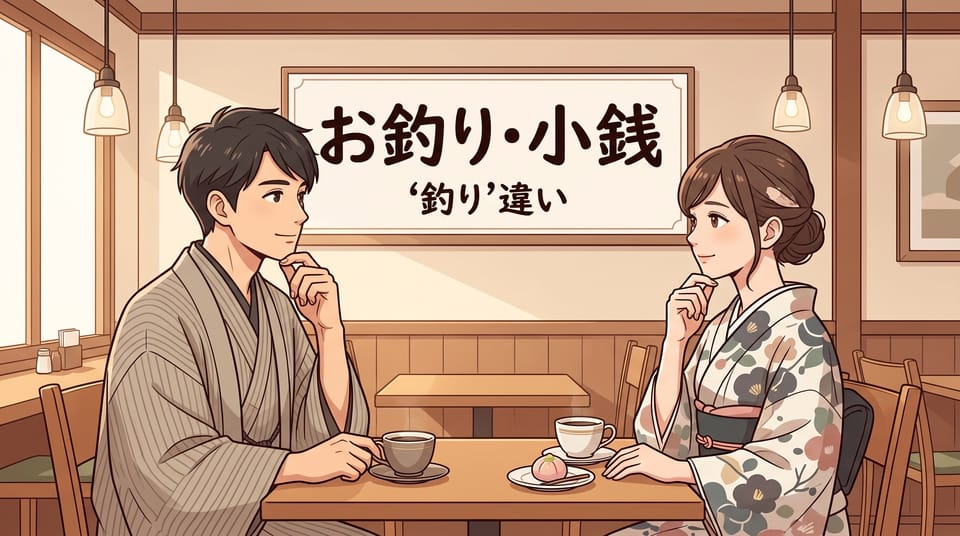 お釣り・小銭 차이, '잔돈' 한 단어로 뭉치면 틀리는 이유